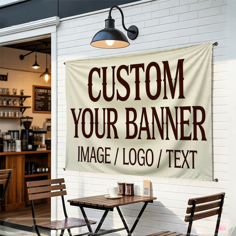 Commercial Printing Images - Индивидуальные флаги-баннеры, подходящие для нанесения логотипа