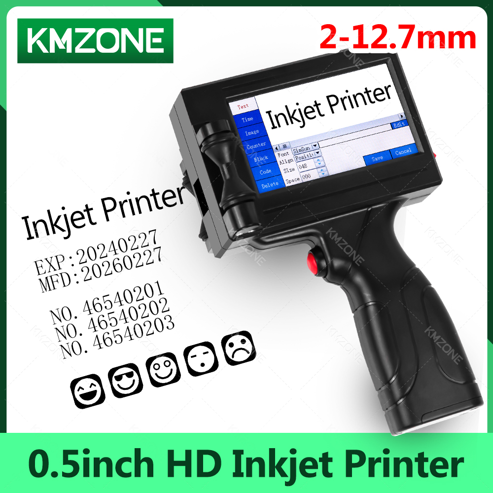 Commercial Printing Images - Портативный струйный принтер 12,7 мм, портативный