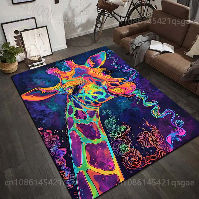 Commercial Printing Images - 1 шт., красочный художественный ковер с