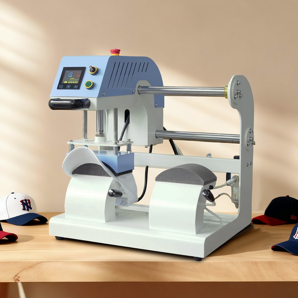 Commercial Grade Printing Press - Профессиональный пневматический двухплатинный термопресс для печати